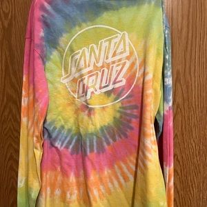 tie dye long sleeve